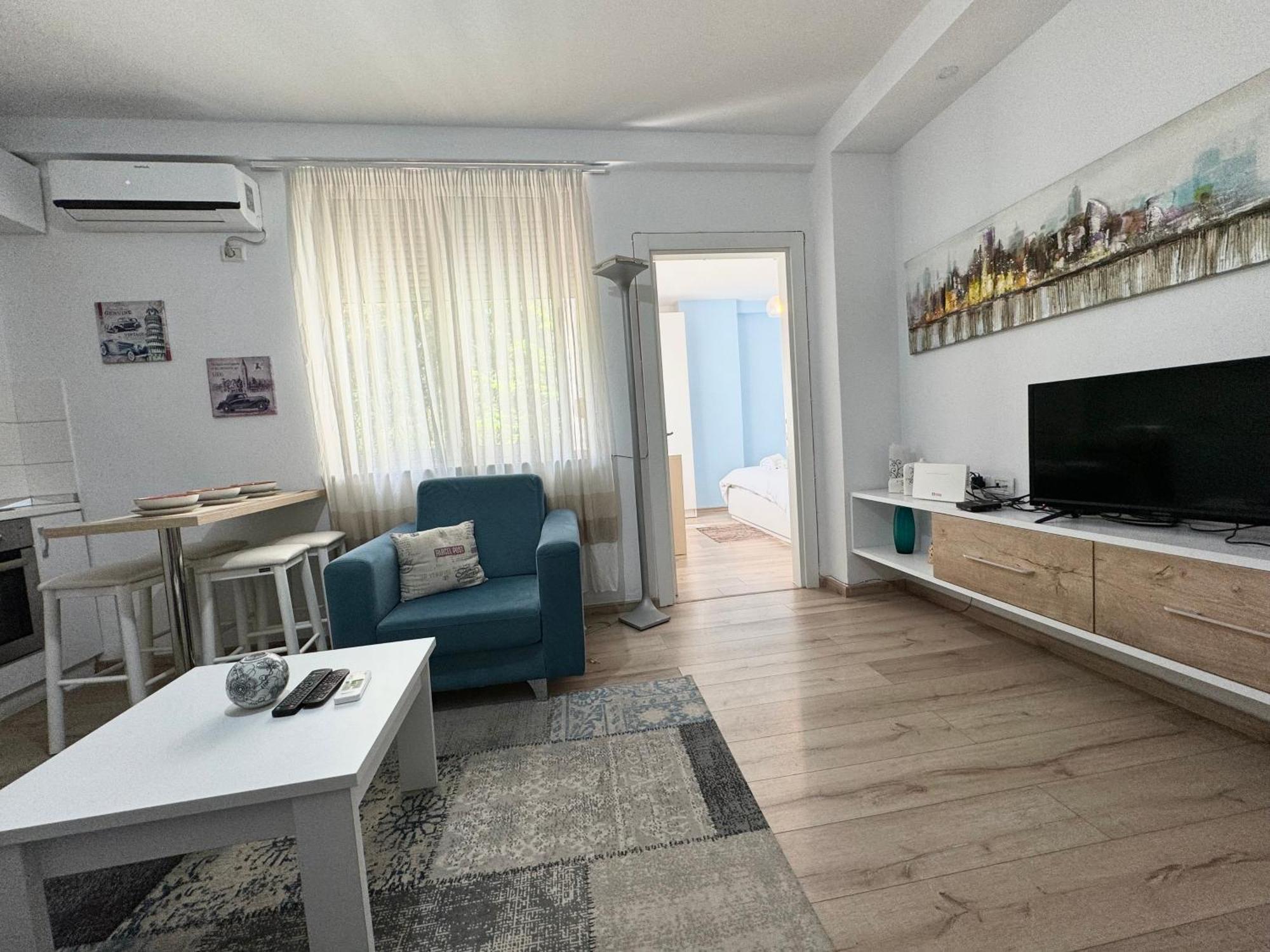 Apartment In The New Bazaar Of Tirana - Hana Blu Dış mekan fotoğraf