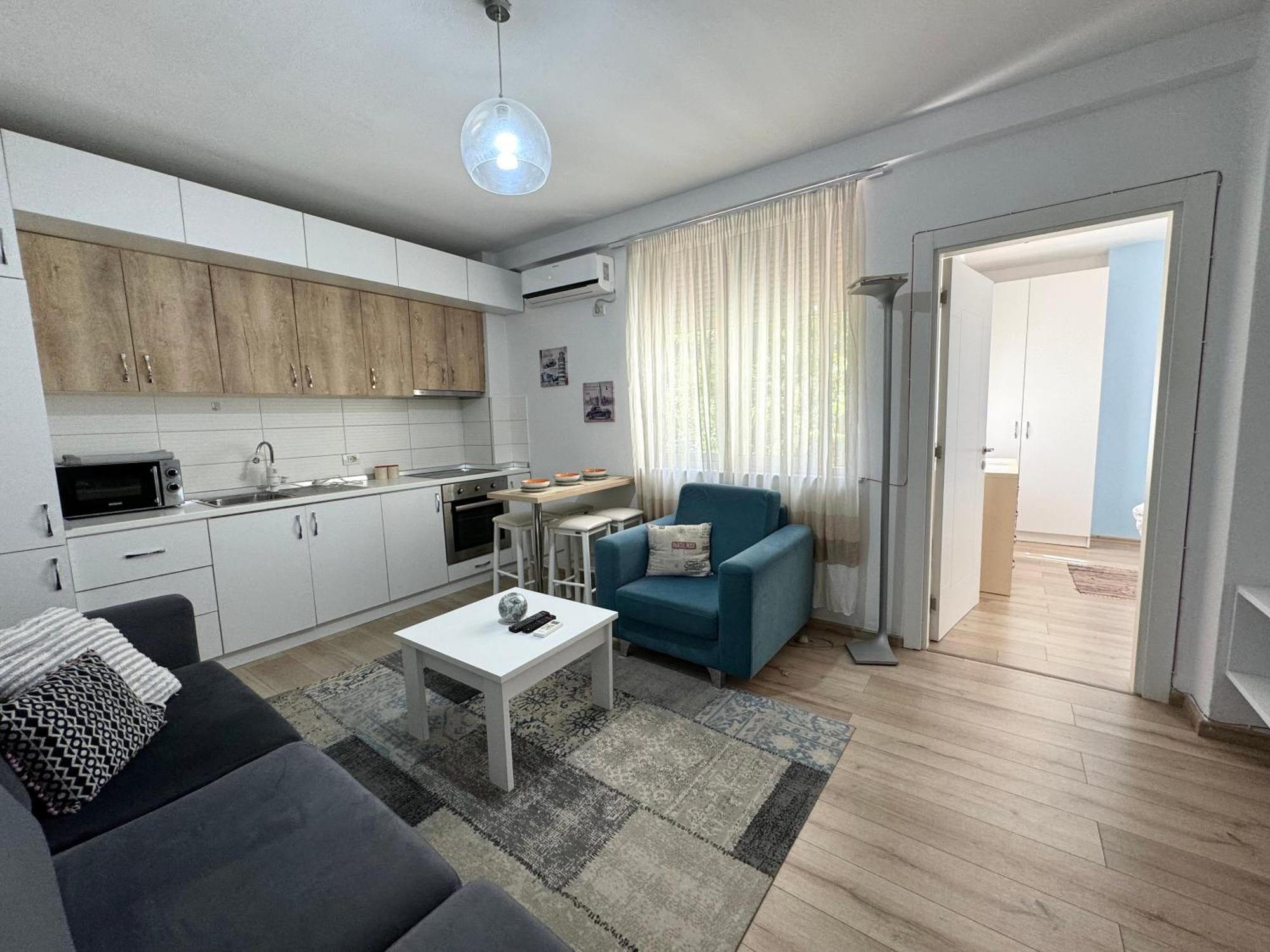 Apartment In The New Bazaar Of Tirana - Hana Blu Dış mekan fotoğraf